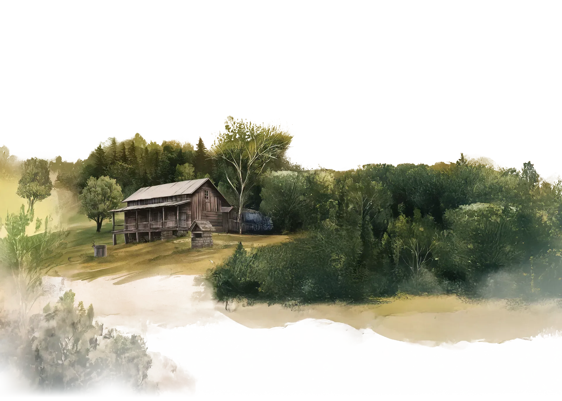 Foreground Cabin